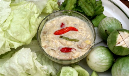 White Soybean & Coconut Milk Dip