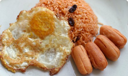 Nasi goreng enak dan mantap