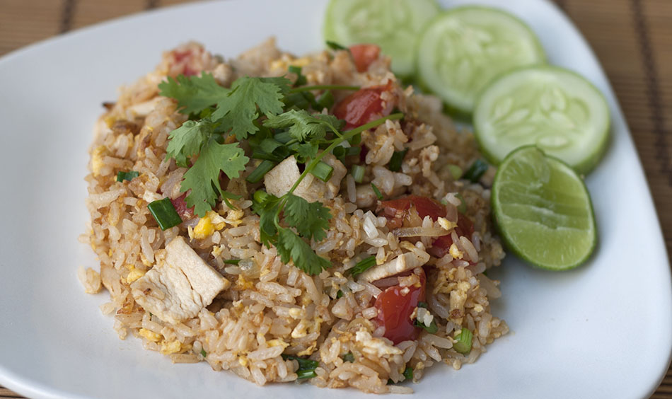 Thai Fried Rice with Chicken