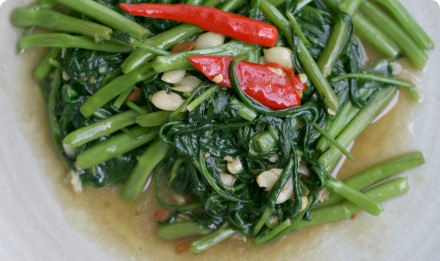 Stir Fried Water Spinach