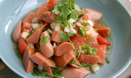 Sausage and Tomato Salad